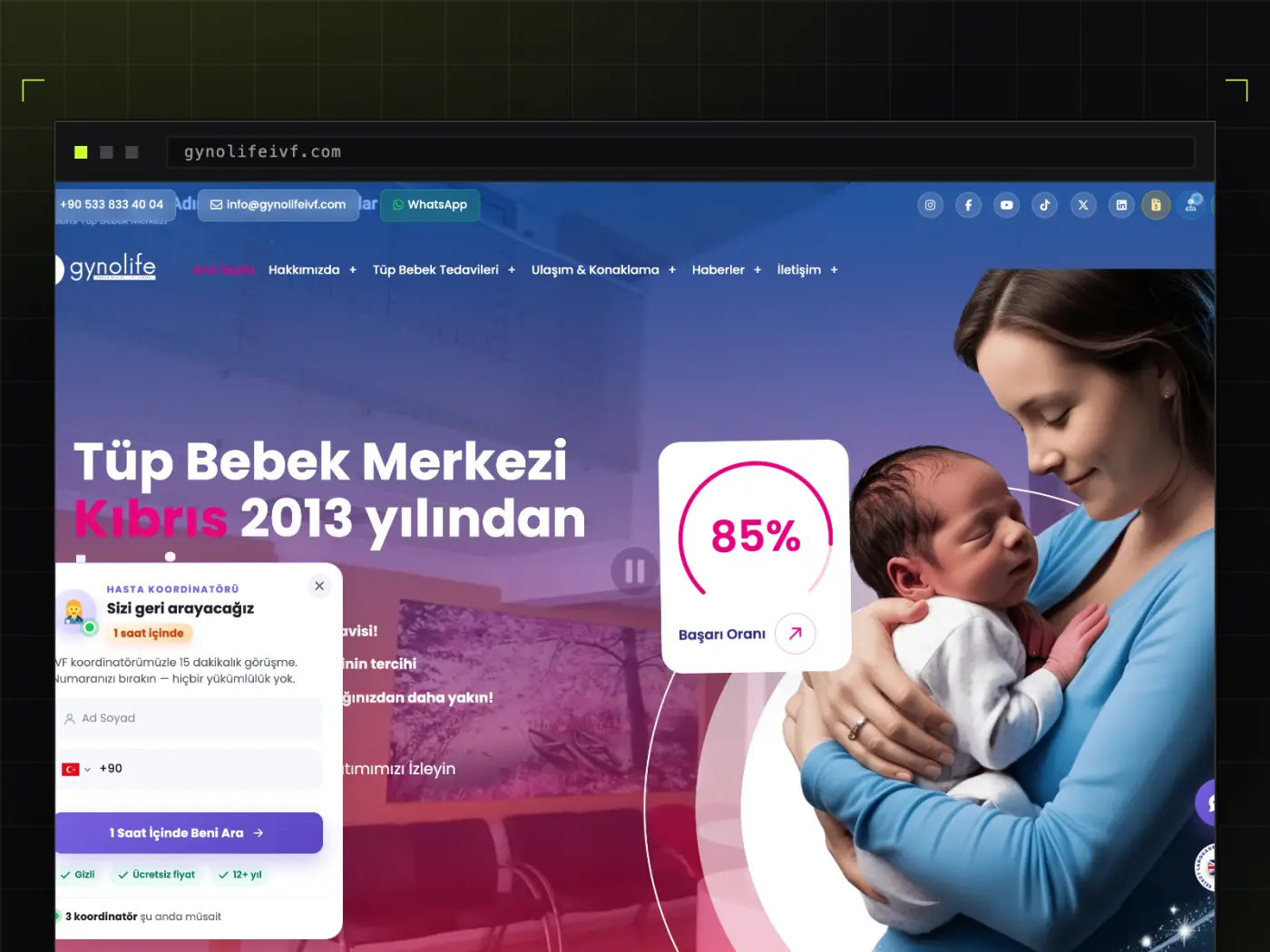 Multilingual health-tourism portal