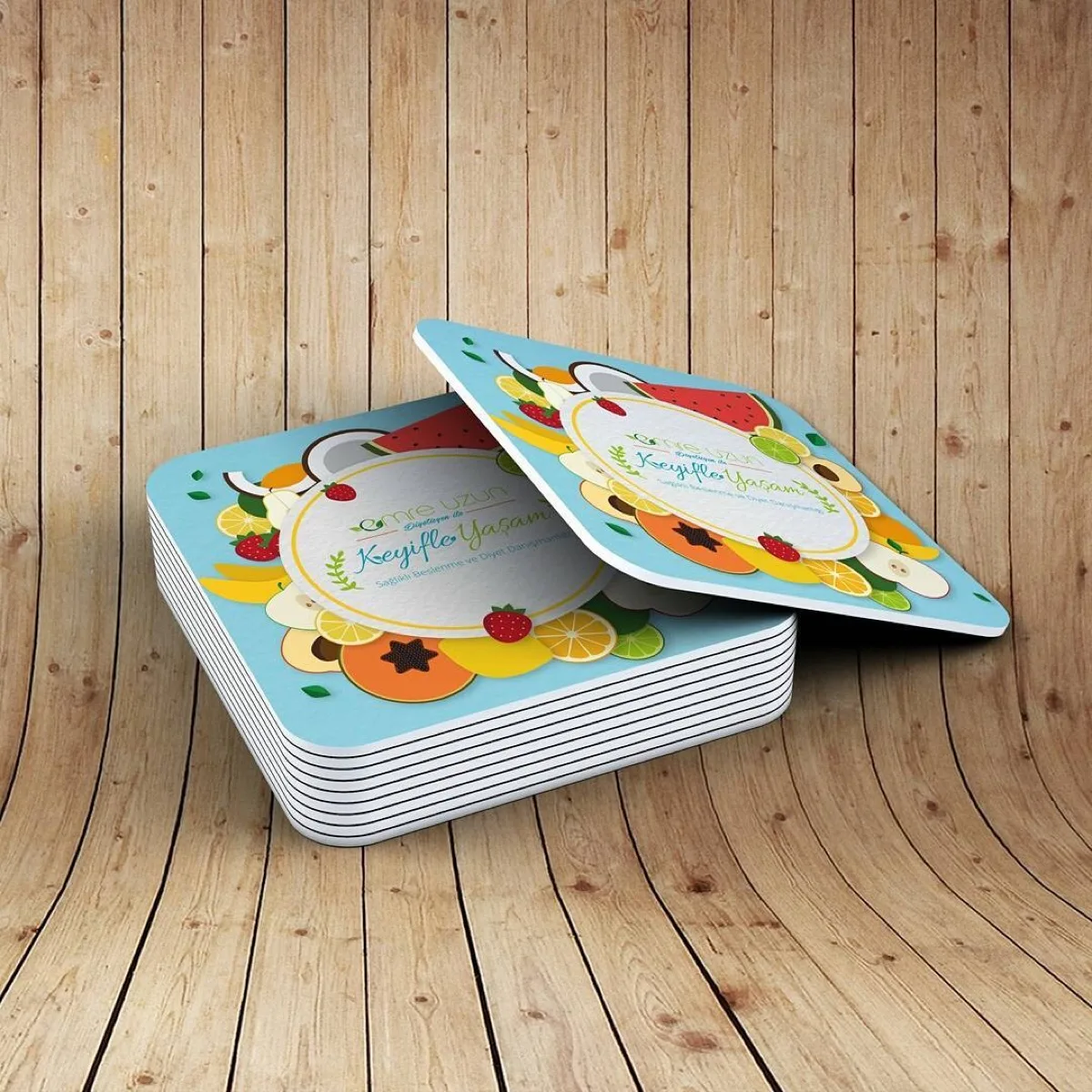 Dietitian Emre Uzun coaster design