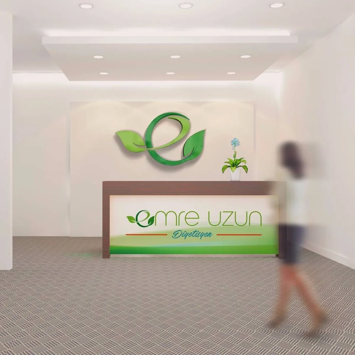 Dietitian Emre Uzun logo design
